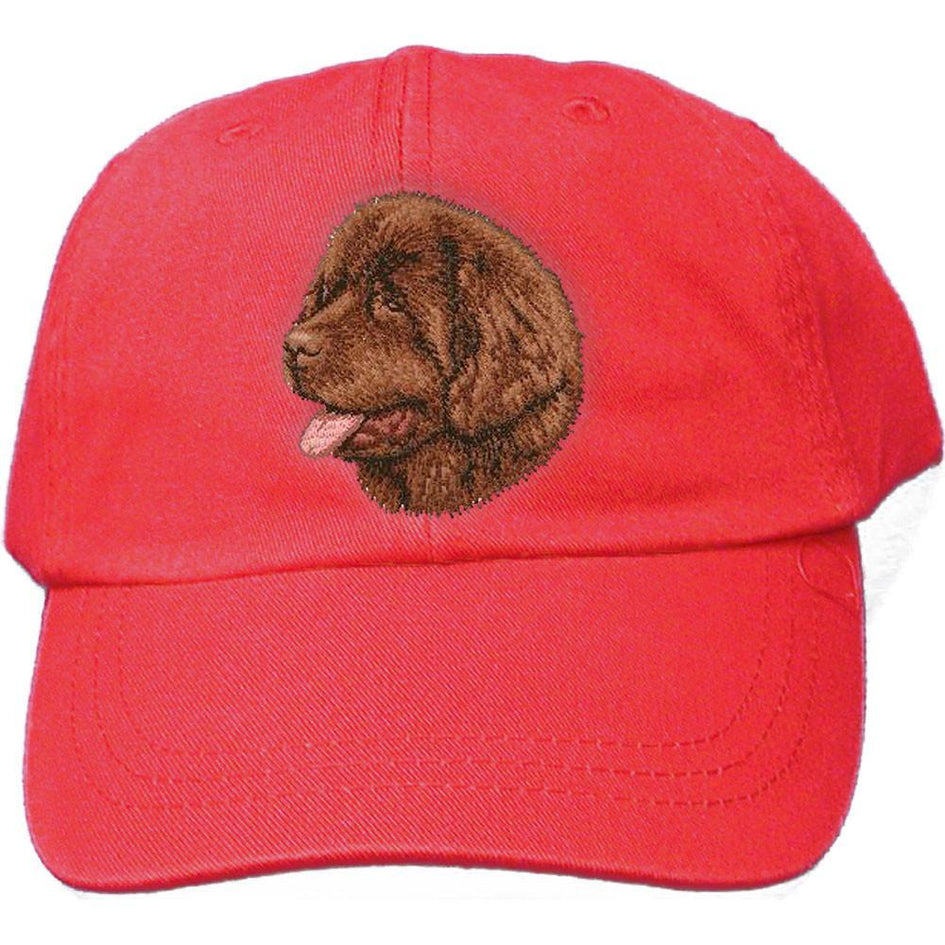 Embroidered Baseball Caps Red  Newfoundland D36