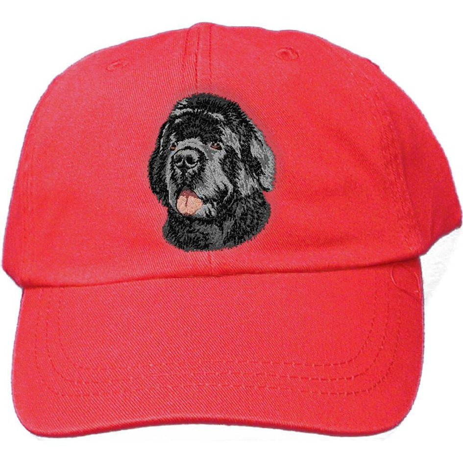 Embroidered Baseball Caps Red  Newfoundland DV469BLK