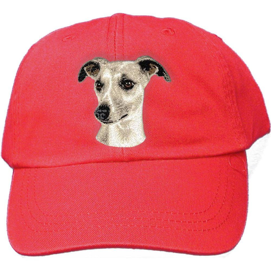 Embroidered Baseball Caps Red  Whippet D65