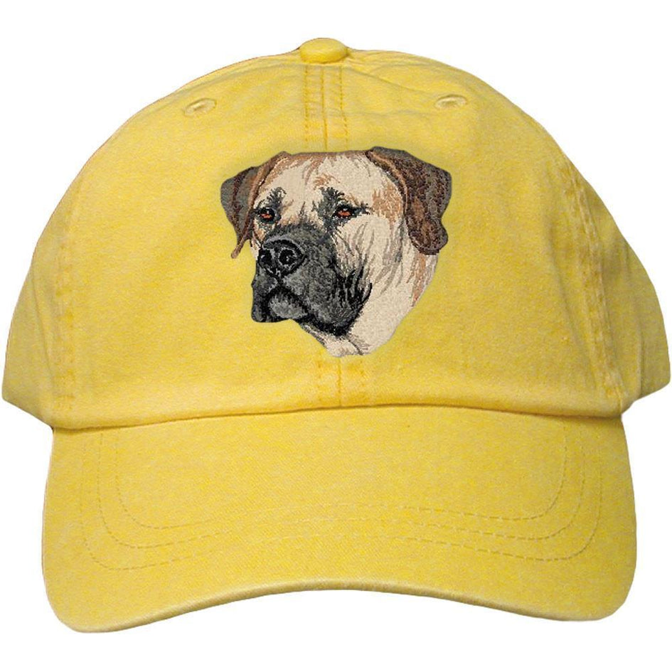 Embroidered Baseball Caps Yellow  Boerboel DV209