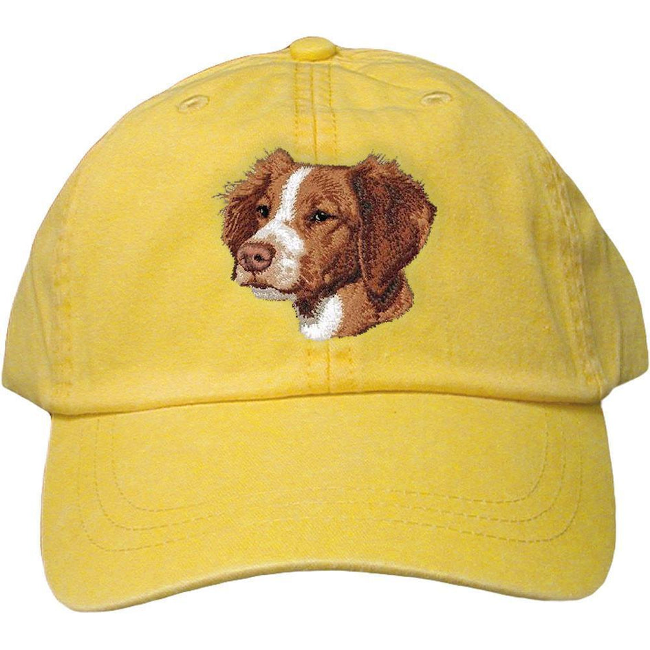 Embroidered Baseball Caps Yellow  Brittany D102