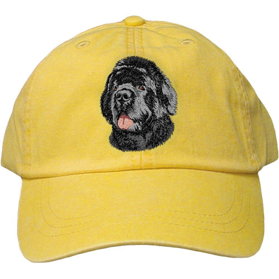 Embroidered Baseball Caps Yellow  Newfoundland DV469BLK