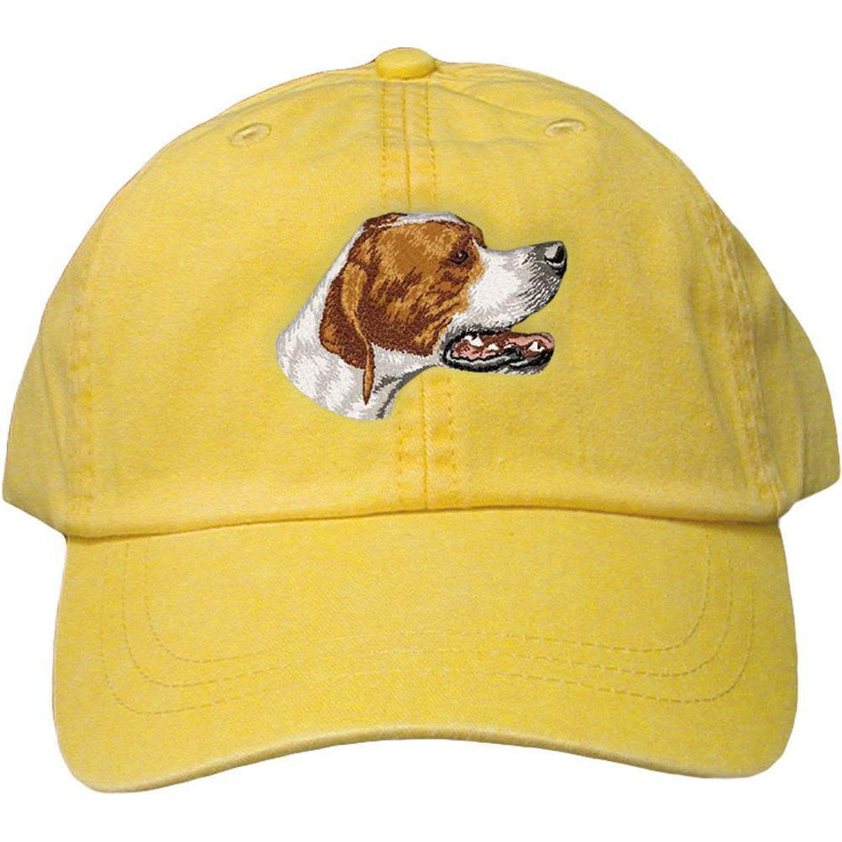 Embroidered Baseball Caps Yellow  Pointer DV465
