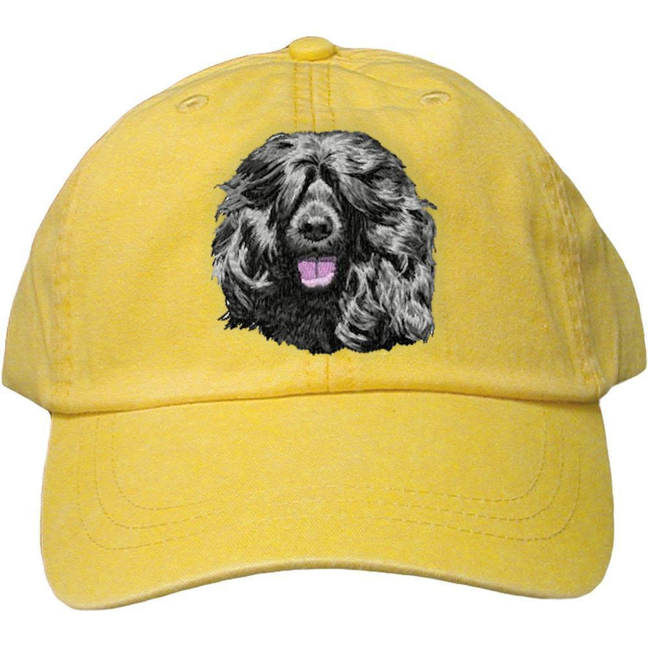 Embroidered Baseball Caps Yellow  Portuguese Water Dog DM452