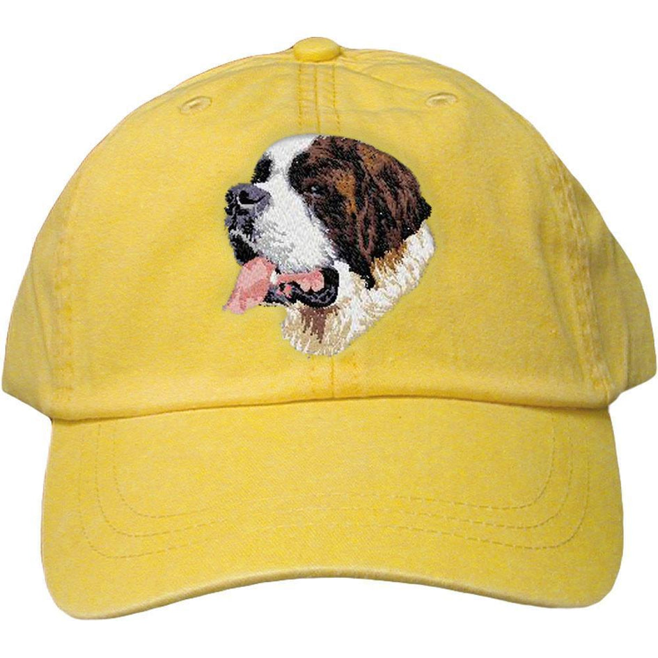 Embroidered Baseball Caps Yellow  Saint Bernard DM251