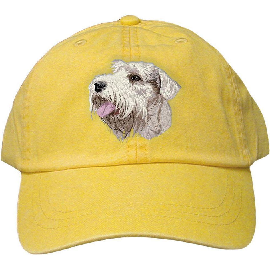 Embroidered Baseball Caps Yellow  Sealyham Terrier DM342
