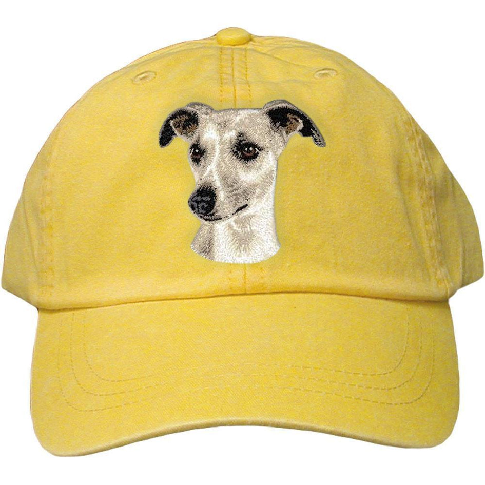 Embroidered Baseball Caps Yellow  Whippet D65