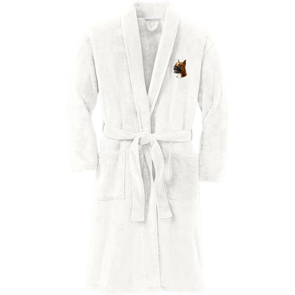 Port Authority Plush Microfleece Robe Marshmallow Large/X-Large Boxer D19