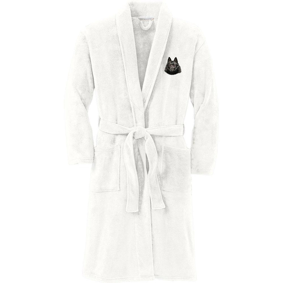 Port Authority Plush Microfleece Robe Marshmallow Large/X-Large Schipperke DN434