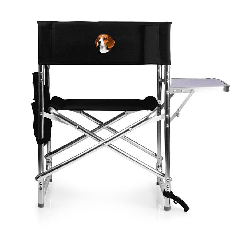 Beagle Embroidered Sports Chair