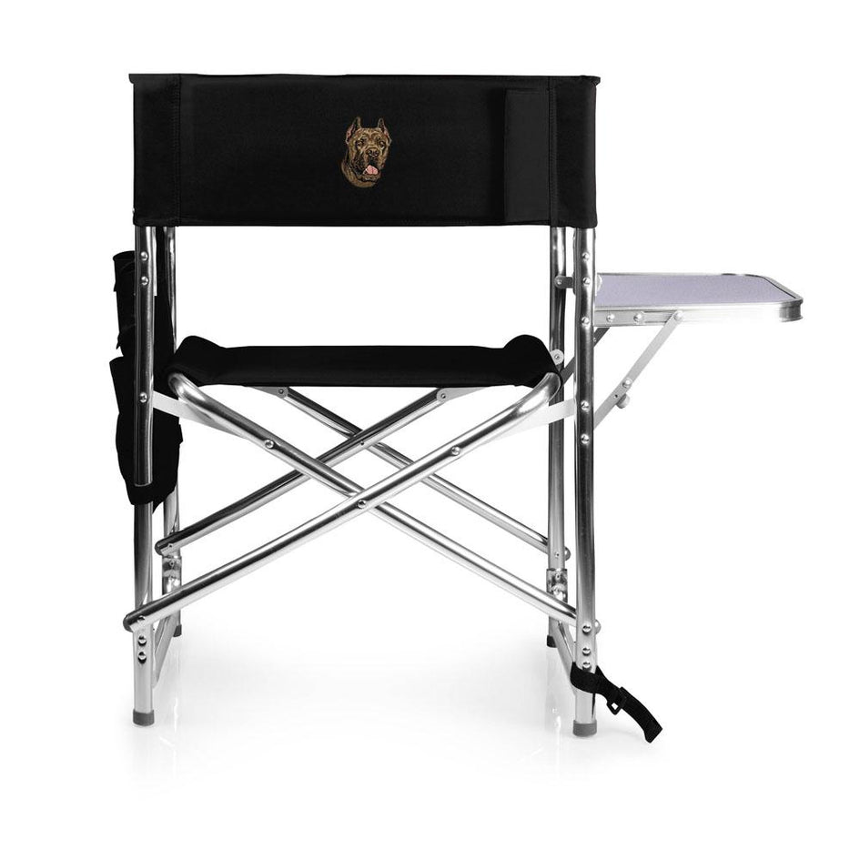 Cane Corso Embroidered Sports Chair