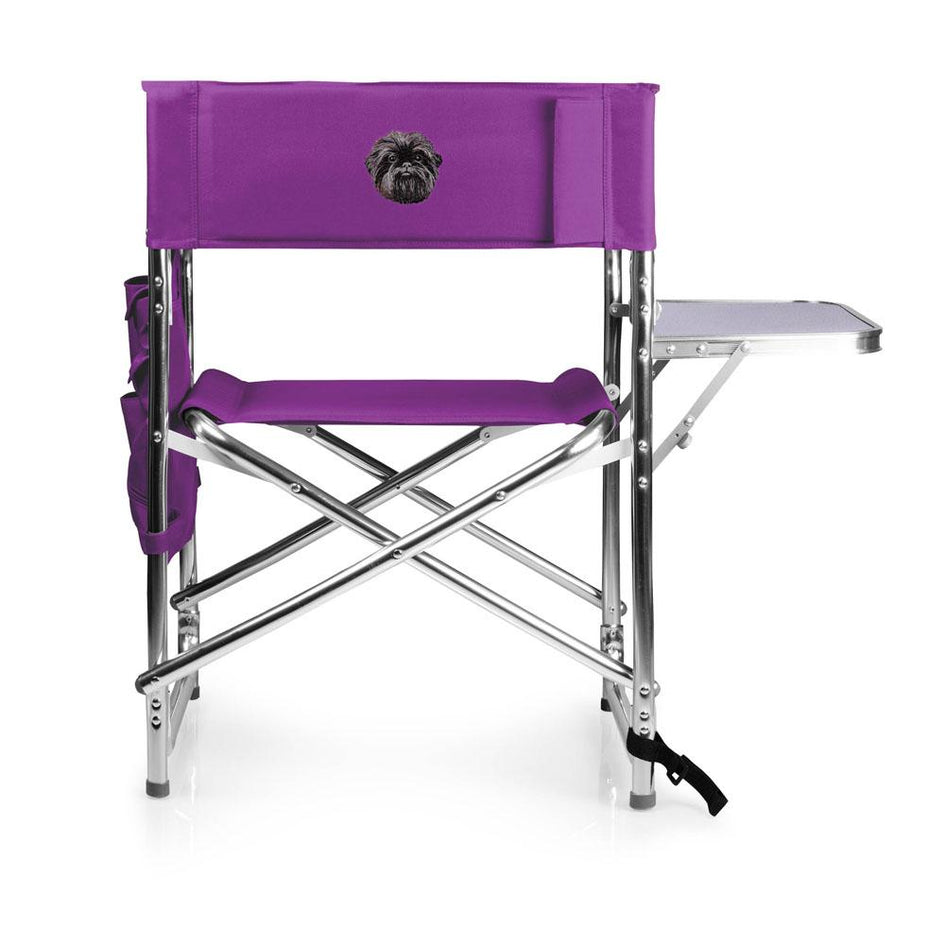 Affenpinscher Embroidered Sports Chair