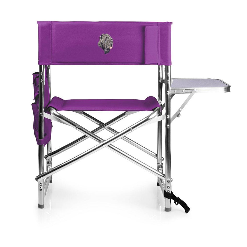 Neapolitan Mastiff Embroidered Sports Chair