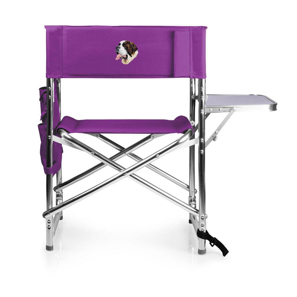 Saint Bernard Embroidered Sports Chair