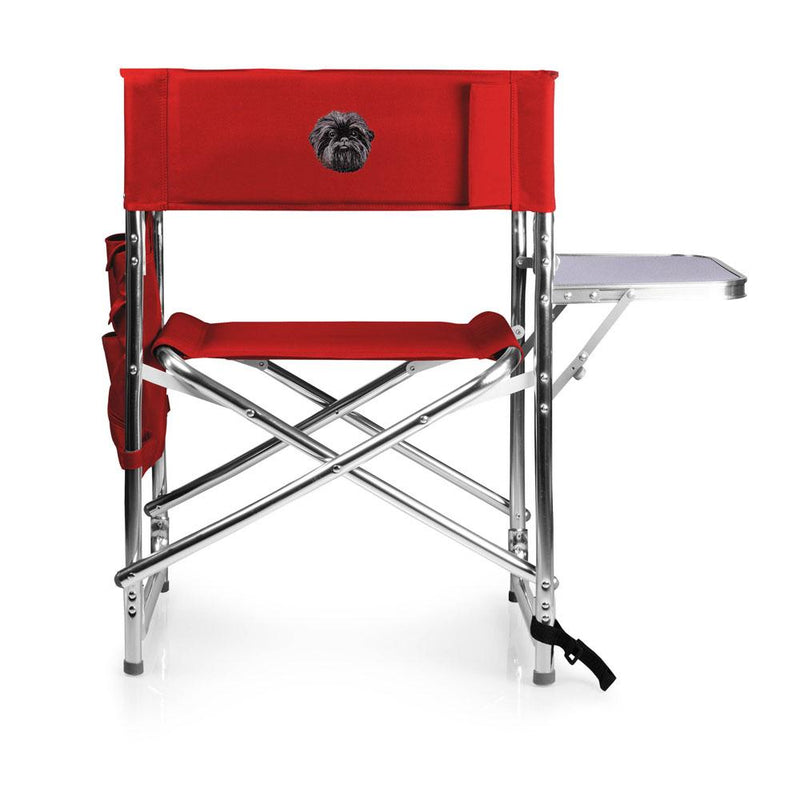 Affenpinscher Embroidered Sports Chair