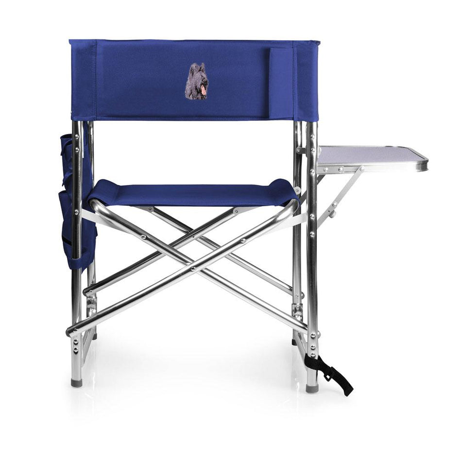 Briard Embroidered Sports Chair