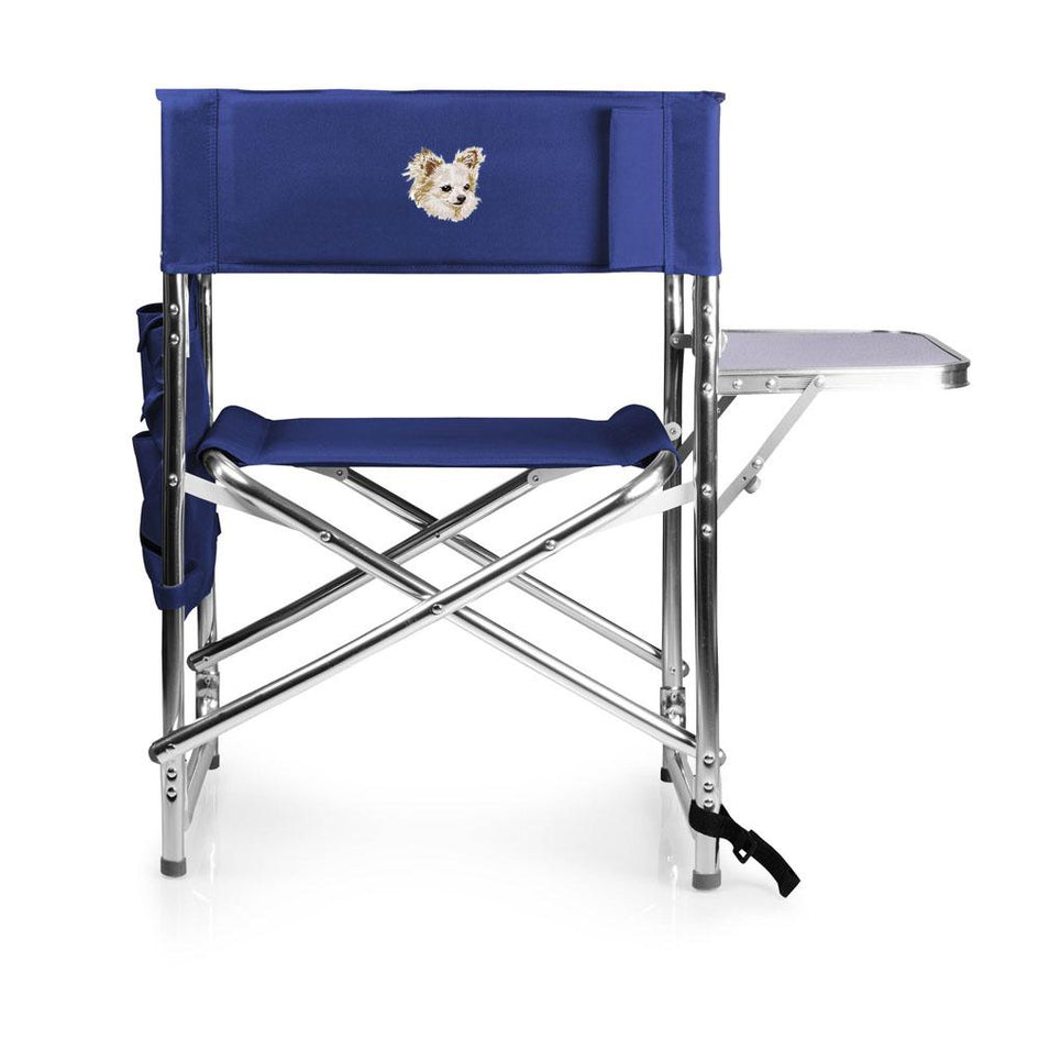 Chihuahua Embroidered Sports Chair