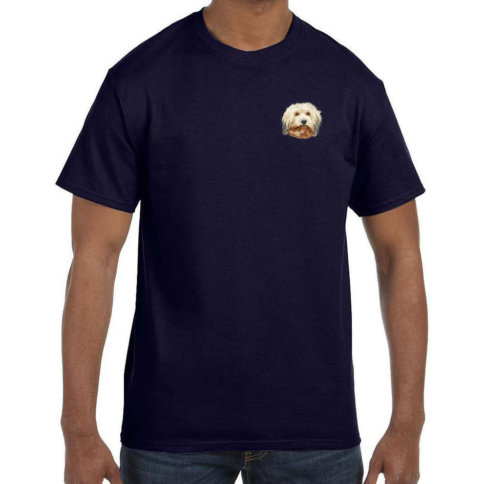 Havanese Embroidered Mens T-Shirts