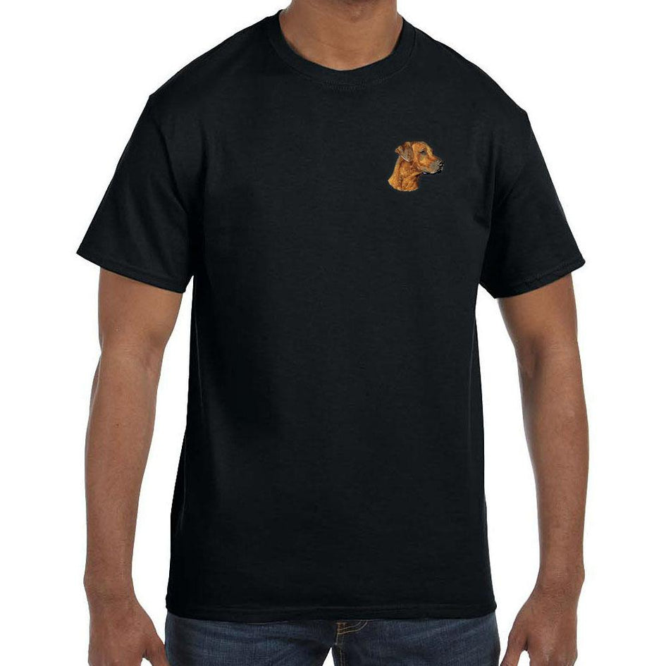 Rhodesian Ridgeback Embroidered Mens T-Shirts