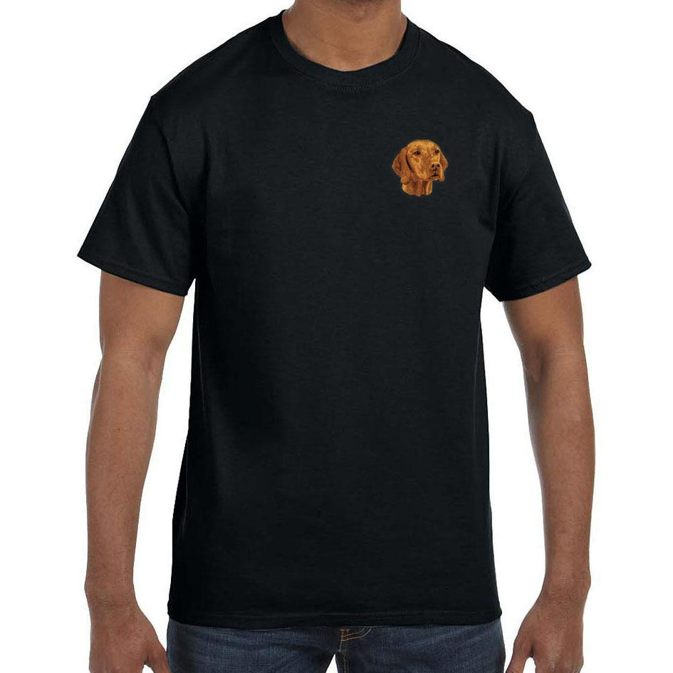 Vizsla Embroidered Mens T-Shirts