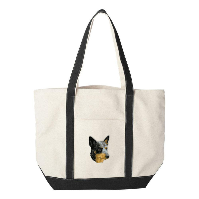 Australian Cattle Dog Embroidered Tote Bag