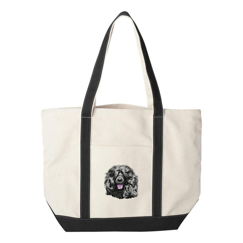 Portuguese Water Dog Embroidered Tote Bag