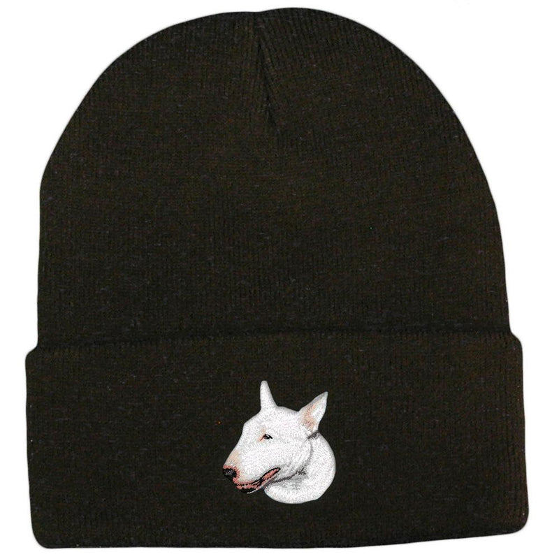 Bull Terrier Embroidered Beanies