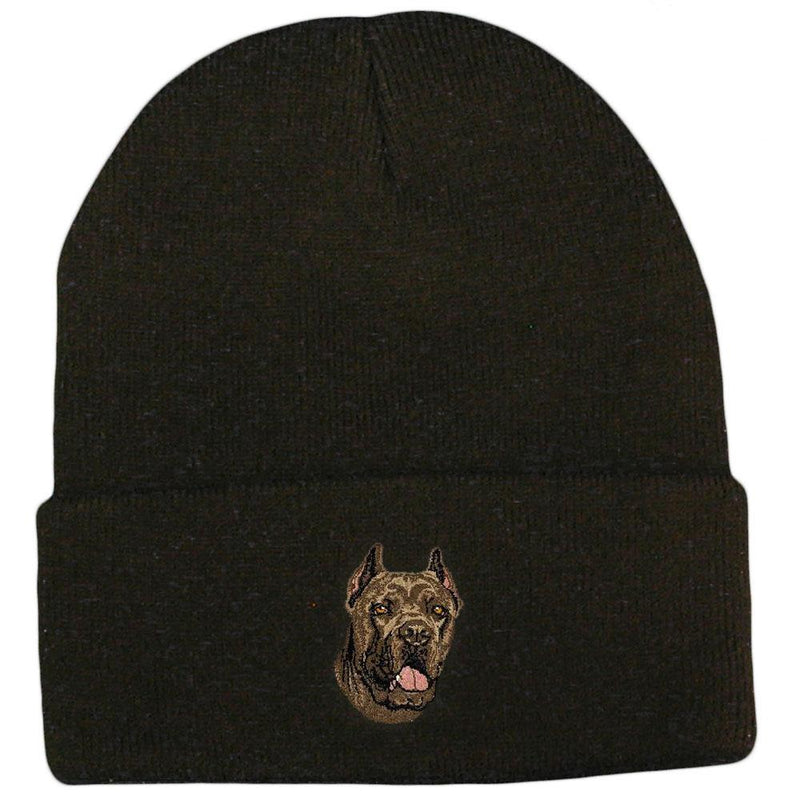 Cane Corso Embroidered Beanies