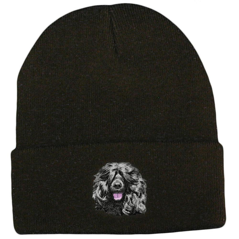 Portuguese Water Dog Embroidered Beanies