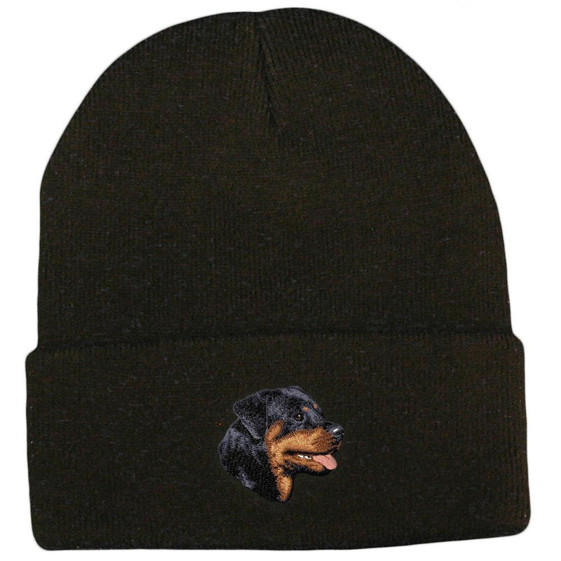 Rottweiler Embroidered Beanies