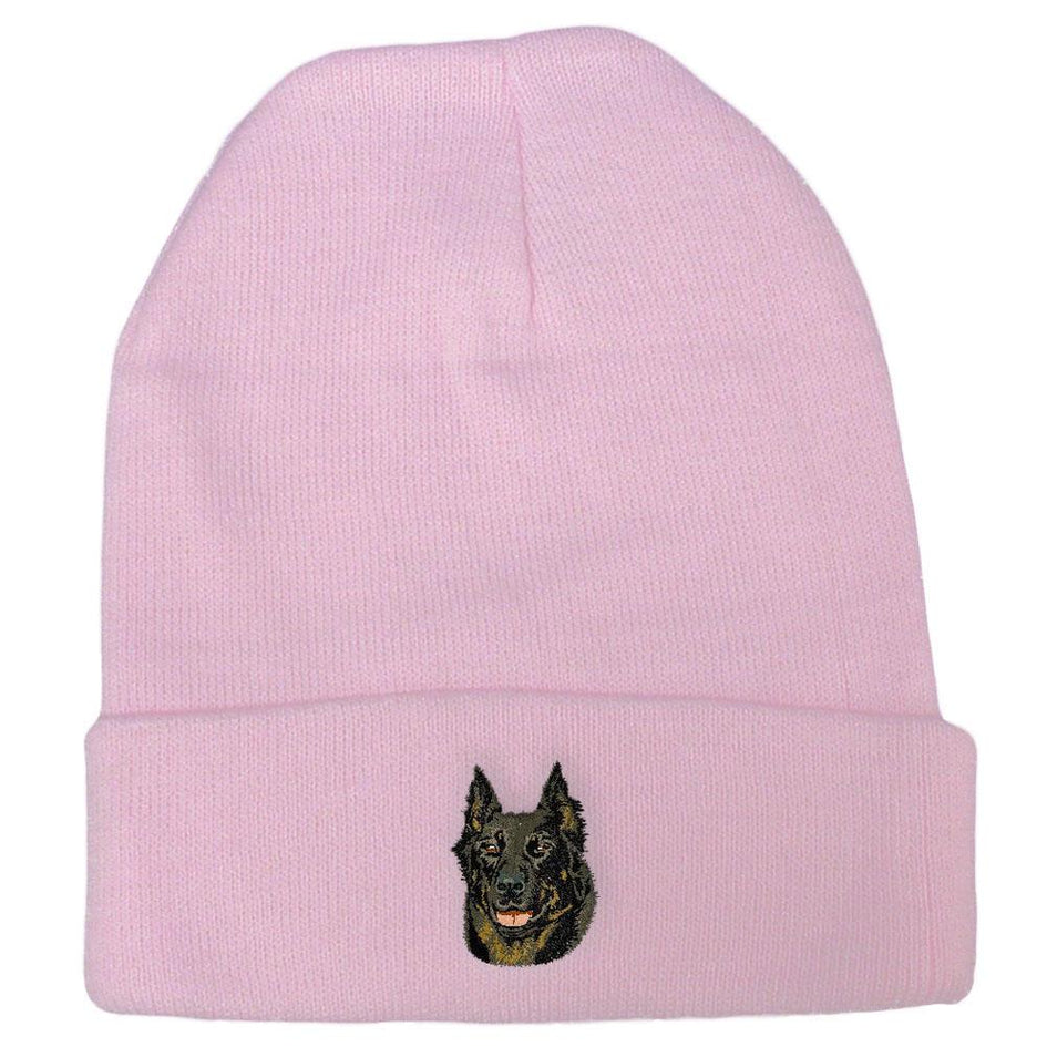 Embroidered Beanies Pink  Beauceron DV165