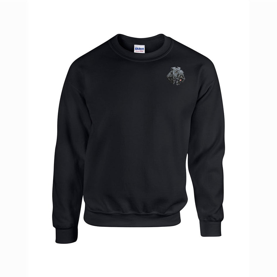 Kerry Blue Terrier Embroidered Unisex Crewneck Sweatshirt