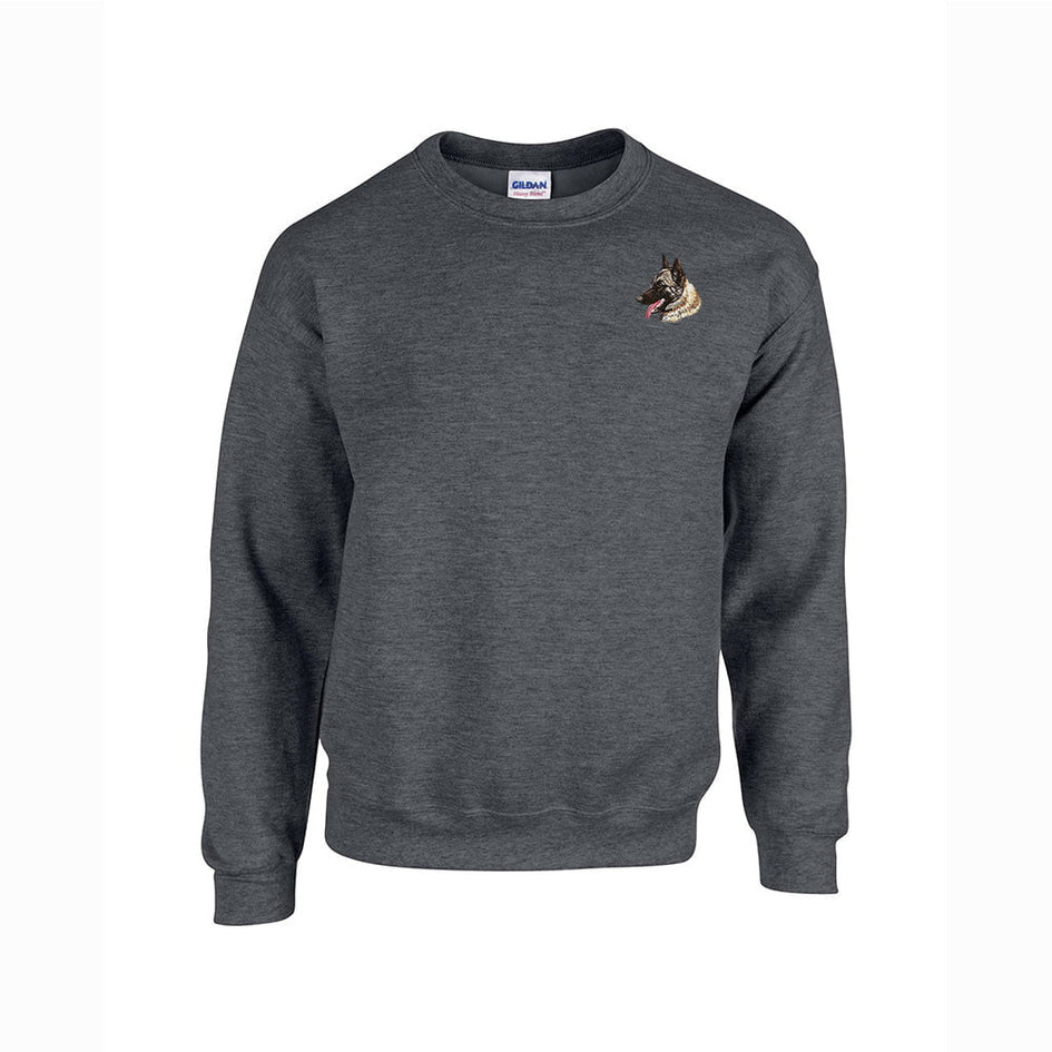 Belgian Malinois Embroidered Unisex Crewneck Sweatshirt