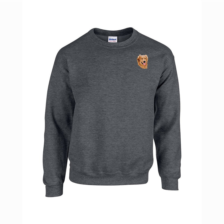 Golden crewneck sweatshirt Clearance
