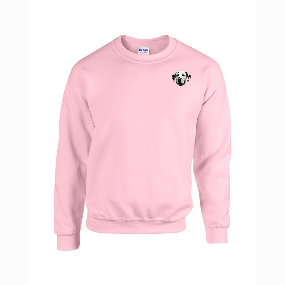 Dalmatian Embroidered Unisex Crewneck Sweatshirt