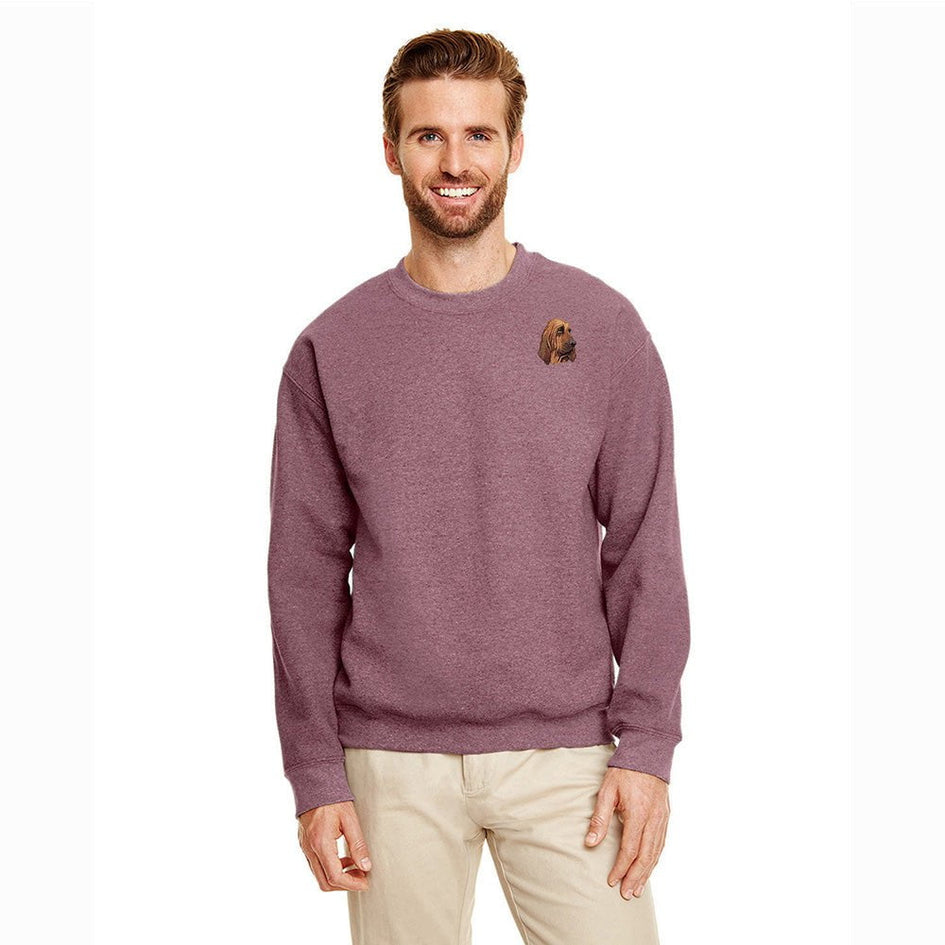 Bloodhound Embroidered Unisex Crewneck Sweatshirt