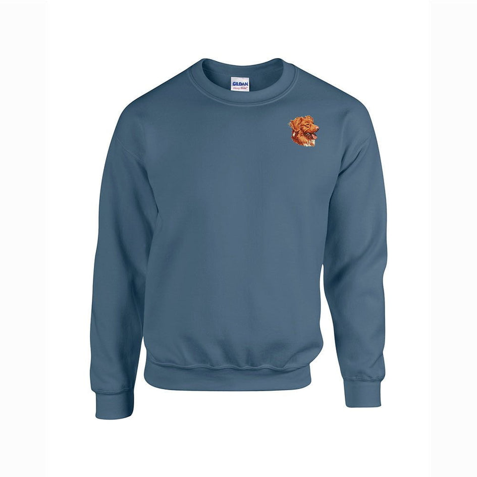 Nova Scotia Duck Tolling Retriever Embroidered Unisex Crewneck Sweatshirt