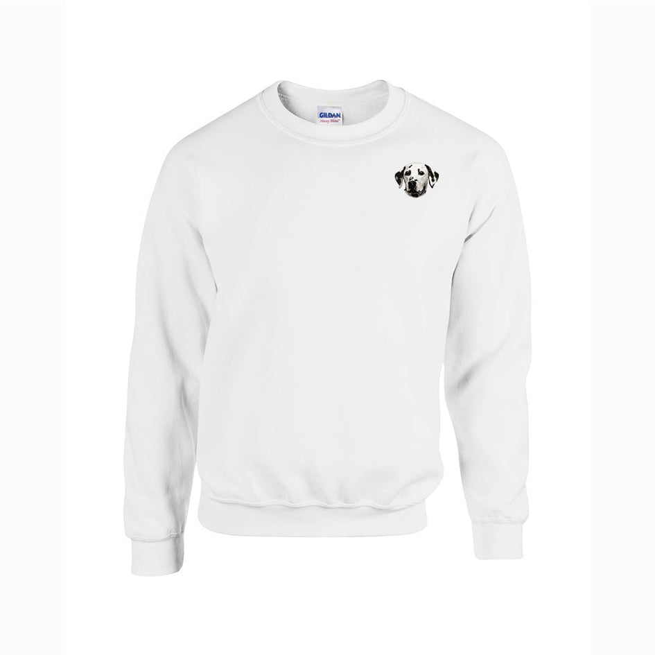 Dalmatian Embroidered Unisex Crewneck Sweatshirt
