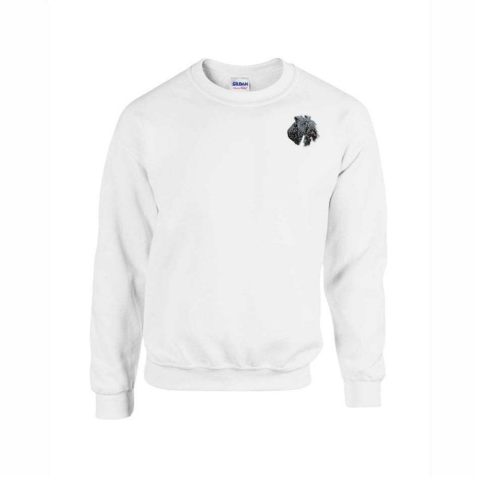 Kerry Blue Terrier Embroidered Unisex Crewneck Sweatshirt