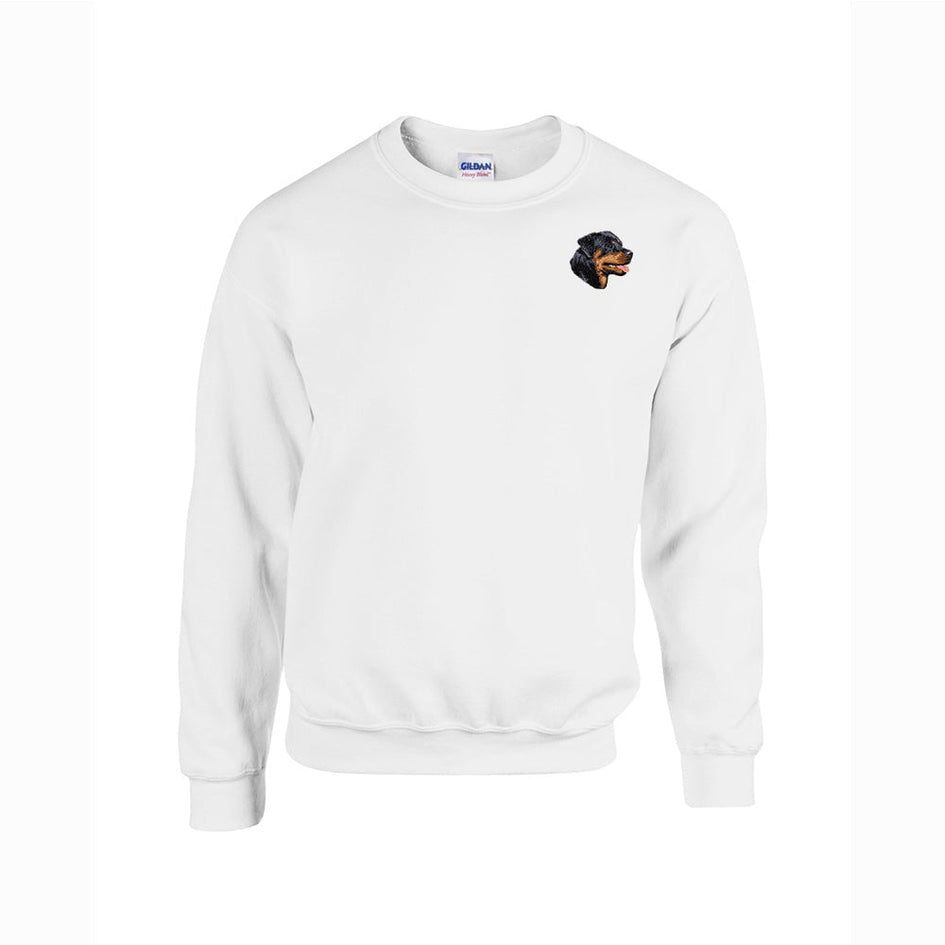 Rottweiler Embroidered Unisex Crewneck Sweatshirt