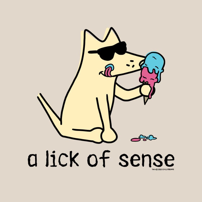 A Lick Of Sense - Ladies Plus V-Neck Tee