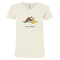A For Effort - Ladies T-Shirt V-Neck