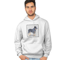 Australian Cattle Dog Love Text - Adult Unisex Hoodie Sweatshirt