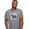 Scottish Terrier Love Text - Adult Unisex T-Shirt