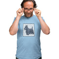 Scottish Terrier Love Text - Adult Unisex T-Shirt