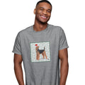 Airedale Terrier Happy Howlidays Text - Adult Unisex T-Shirt