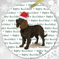 American Water Spaniel "Happy Howlidays" Ornament