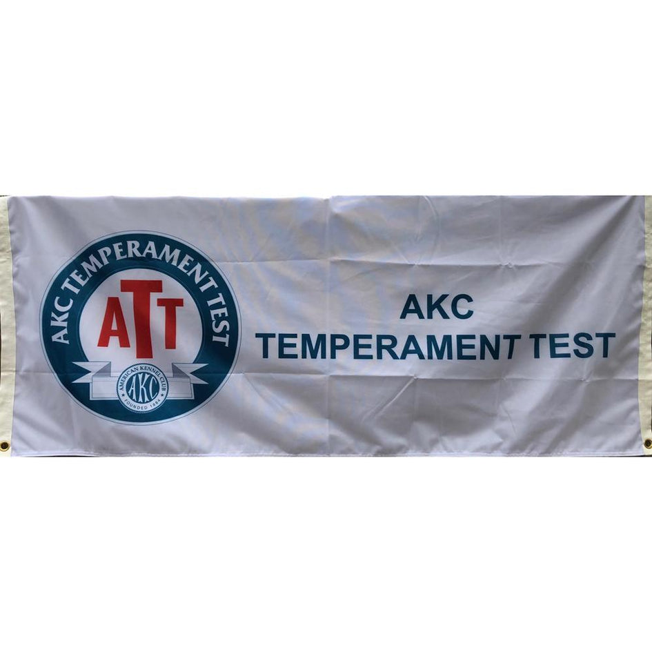 AKC Temperament Test Saddle Flag