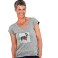 Australian Shepherd Happy Howlidays Text - Women's V-Neck T-Shirt