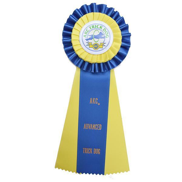 Trick Dog Advance Rosette  (shipping included)